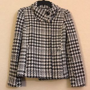 Houndstooth Pattern Jacket